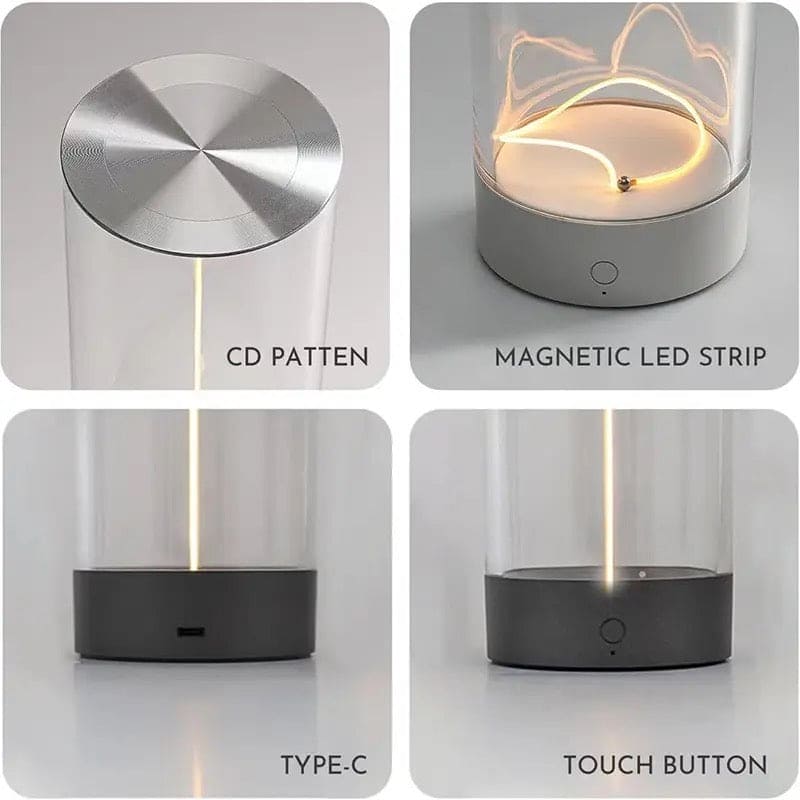Magnetic Filament Cordless Lamp, Movable Minimalist Table Lamp, 3 Levels Touch Dimmable Rechargeable Nightstand Light, Creative Ambient Light Bar, Outdoor Decoration Night Light, Home Living Room Table Lamp Magnetic Filament Cordless Lamp, Movable Minimalist Table Lamp, 3 Levels Touch Dimmable Rechargeable Nightstand Light, Creative Ambient Light Bar, Outdoor Decoration Night Light, Home Living Room Table Lamp